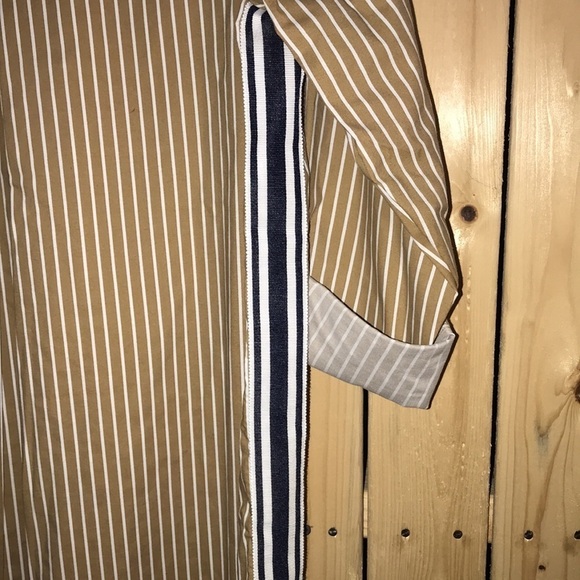 Gloria Vanderbilt Arielle Striped Shirt S NWT - Picture 5 of 9